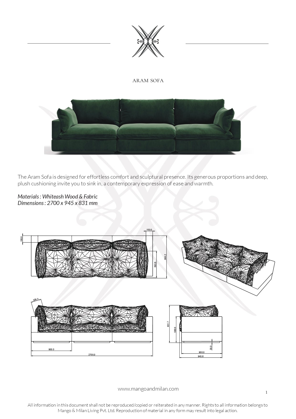 Aram Sofa